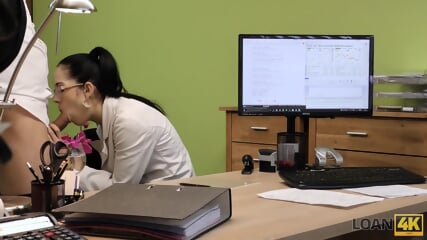 Agent Tells Babe That Sex Is Her Only Way To Save Her Job