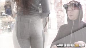 Angelina Brill’s Tight Pussy Gets Fucked In Public