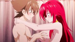 Issei’s Christmas Night Turns Into A Passionate Blowjob & Cum In Mouth • HENTAI UNCENSORED (Parody)