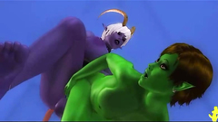 Best Fantasy 3d Threesome Fuck You’ve Ever Seen!