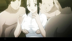 Beautiful Brunette Babe Forced Into Hardcore Gangbang