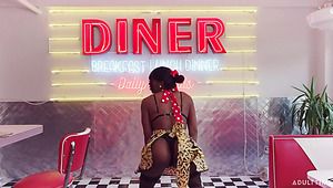 Alone And Horny AF Black Sweetheart With Big Boobs Works On Her Wet Pussy