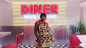 Alone And Horny AF Black Sweetheart With Big Boobs Works On Her Wet Pussy