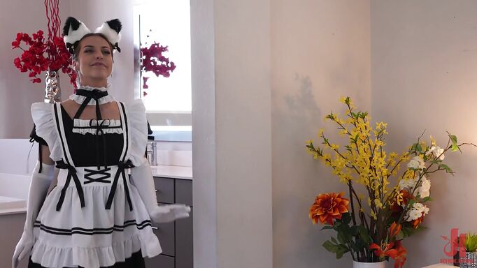 Horny Maid Wants Her Boss's Big Cock