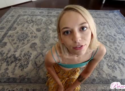 Skinny Blonde Lily Larimar Shags With Stepbrother In Pov