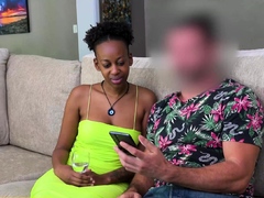 Amateur Big Tits Fat Ass Ebony Babe Rammed Doggystyle