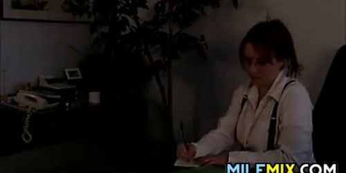 Lesbians In The Office