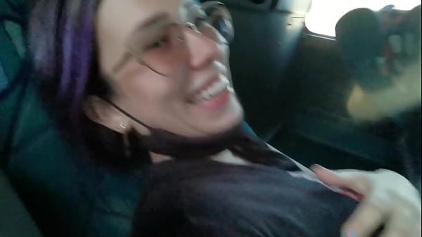 Blowjob And Fucking With Creampie In Public Service Bus   BlakeProductions