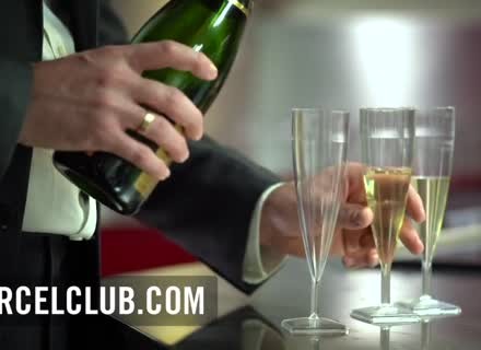 Gorgeous Slut In Stockings Gets Anally Spitroasted