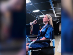 Wifey Busty Blonde Rides Huge Cock