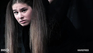 Submissive Tied Up Bitch In Black Stuff Lexxxi Nicole Scarlet Gets Masturbated