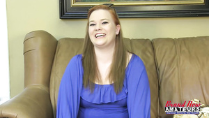 Chubby Redhead Carolyn POV Blowjob