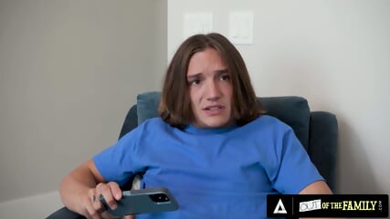 OUT OF THE FAMILY   Sexy Blonde River Lynn Seduces Stepcousin For Hot Sex