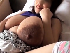 Kaori   ì¹´ì¤ë¦¬   Pregnant Japanese With Huge Br