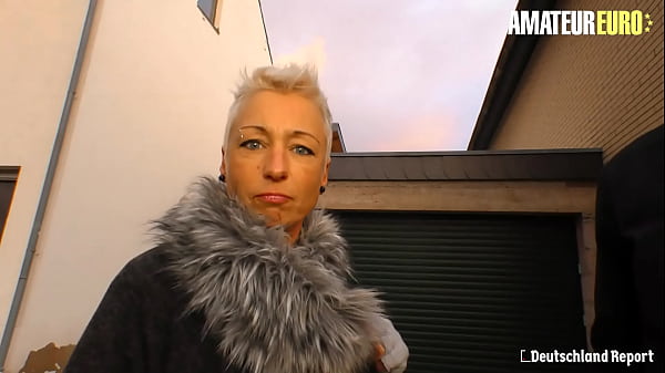 Deutschland Report   Mandy Mystery   Short Hair German Milf Seduced In Public And Fucked Hard By Stud