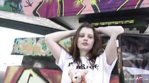 GERMAN SCOUT   First Anal Sex For German Skylar Sweet At Pick Up Casting In Berlin