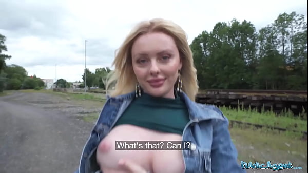 Public Agent Big Boobs Big Booty British Babe Real Outdoor Fuck