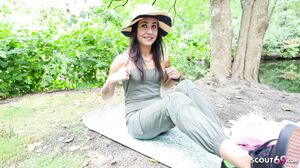 GERMAN SCOUT   Skinny Teen Jenny Stella Talk To Hard Anal Sex Casting In Berlin