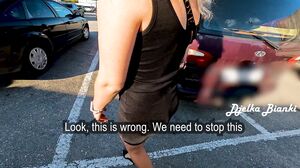 Djelka Bianki   I Wanted To Stop Fucking My StepMOM, But SHE Seduced Me Again   Passionate Sex In The Car