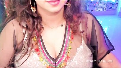 Inayat Gill Strip Chat Model Big Boobs White Bra Showing Tailor Role Play(2K)   Big Tits