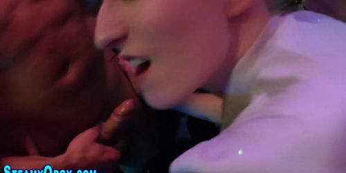 Clothed Sluts Riding Dick