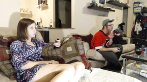 Wife Is Teasing Us With Her Pussy